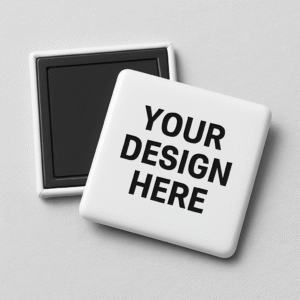 50x50mm (2x2 in) - Custom Square Refrigerator Photo Magnet 4 Pack | Personalized Photo Magnets - Image 4